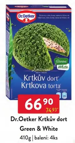 Qanto Dr.Oetker Krtkův dort Green & White nabídka