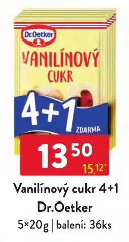Qanto Dr.Oetker vanilínový cukr nabídka