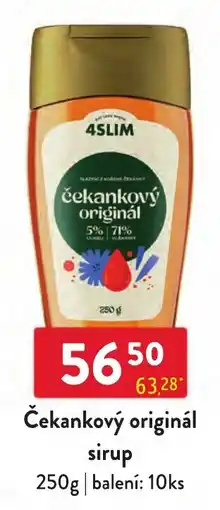 Qanto 4slim čekankový originál sirup nabídka