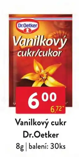 Qanto Dr.Oetker vanilkový cukr nabídka