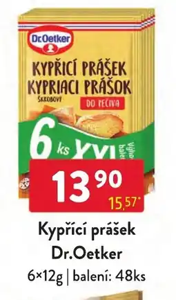 Qanto Dr.Oetker kypřicí prášek skrobový nabídka