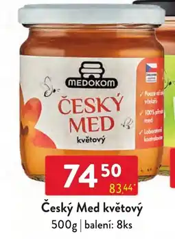 Qanto Český med květový nabídka