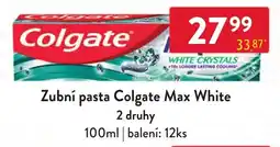 Qanto Colgate zubní pasta Max White nabídka