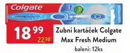 Qanto Colgate zubní kartáček max fresh medium nabídka