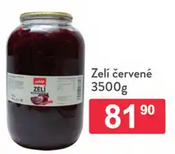 Qanto Nabiap zelí červené nabídka