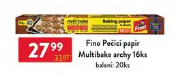 Qanto Fino Pečící papír Multibake archy nabídka