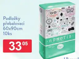 Qanto Agnotis podložky přebalovací nabídka