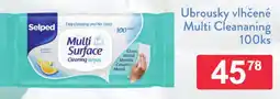 Qanto Selped ubrousky vlhčené multi cleaning nabídka