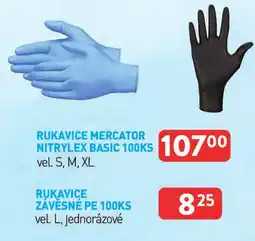Qanto Rukavice mercator nitrylex basic nabídka