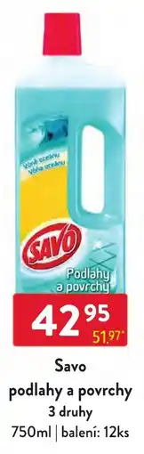 Qanto Savo podlahy a povrchy nabídka