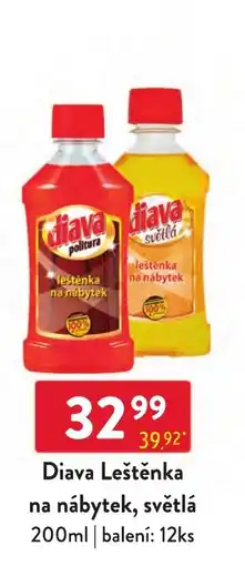 Qanto Diava Leštěnka na nábytek, světlá nabídka