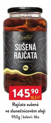 Qanto Dassta sušená rajčata nabídka