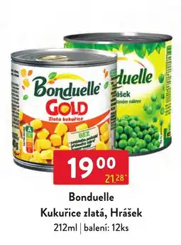 Qanto Bonduelle Kukuřice zlatá, Hrášek nabídka