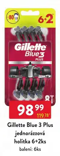 Qanto Gillette Blue 3 Plus jednorázová holítka nabídka