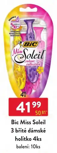 Qanto Bic Miss Soleil 3 břité dámské holítko nabídka