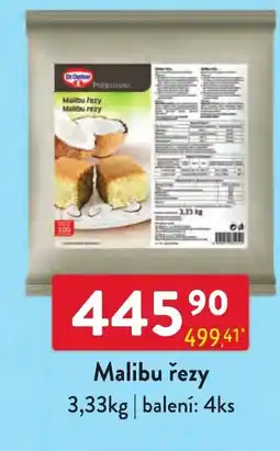 Qanto Dr.Oetker Professional Malibu řezy nabídka