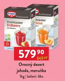 Qanto Dr.Oetker Professional ovocný dezert nabídka