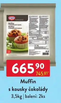 Qanto Dr.Oetker Professional Muffin s kousky čokolády nabídka