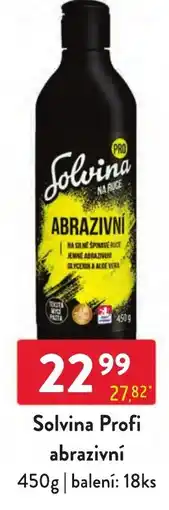 Qanto Solvina Profi abrazivní nabídka