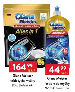 Qanto Glanz Meister tablety do myčky nabídka
