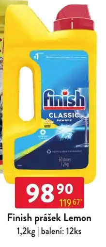 Qanto Finish prášek Lemon nabídka