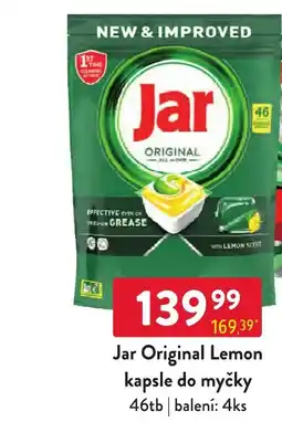 Qanto Jar Original Lemon kapsle do myčky nabídka