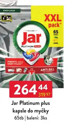 Qanto Jar platinum plus kapsle do myčky nabídka