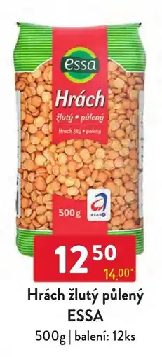 Qanto Essa hrách žlutý půlený nabídka