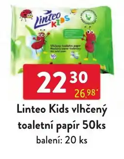 Qanto Linteo Kids vlhčený toaletní papír nabídka