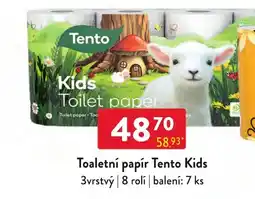 Qanto Tento Kids Toilet paper nabídka
