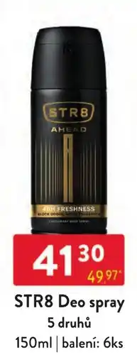 Qanto Str8 Deo spray nabídka