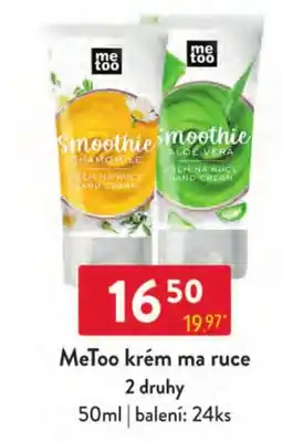 Qanto Metoo krém ma ruce nabídka