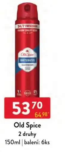 Qanto Old Spice Whitewater nabídka