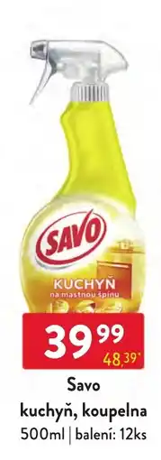 Qanto Savo kuchyň, koupelna nabídka