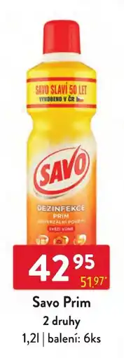 Qanto Savo Prim nabídka