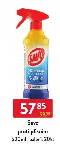 Qanto Savo proti plísním nabídka