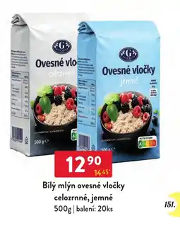Qanto Bílý mlýn ovesné vločky nabídka