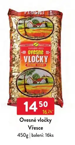 Qanto Vresce ovesne vlocky nabídka