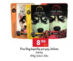 Qanto Fine Dog kapsičky pro psy, štěňata nabídka