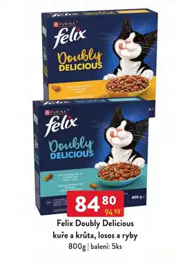Qanto Felix Doubly Delicious kuře a krůta, losos a ryby nabídka