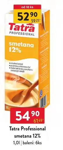 Qanto Tatra Professional smetana 12% nabídka
