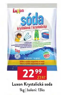 Qanto Luxon krystalická soda nabídka