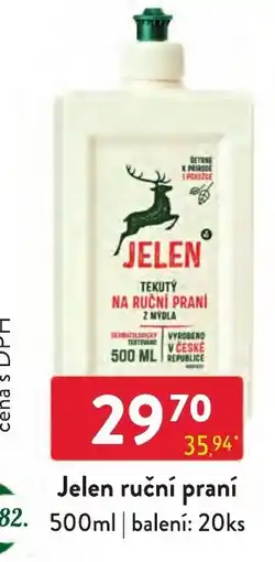 Qanto Jelen ruční praní nabídka