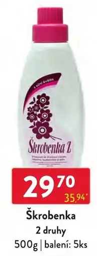 Qanto Škrobenka 2 druhy nabídka