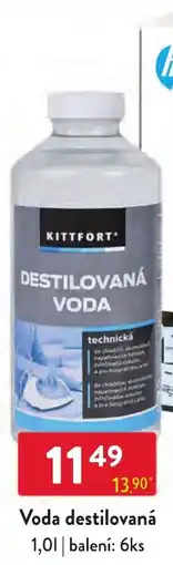 Qanto Kittfort voda destilovaná nabídka