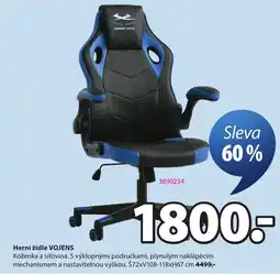 JYSK Gamers' Choice Herní židle VOJENS nabídka