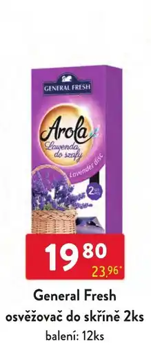Qanto General Fresh osvěžovač do skříně nabídka