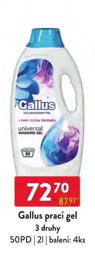 Qanto Gallus prací gel nabídka