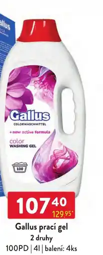 Qanto Gallus prací gel nabídka