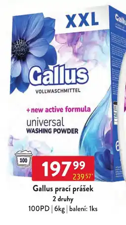 Qanto Gallus prací prášek nabídka